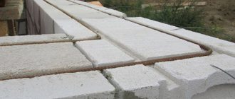 Reinforcement of aerated concrete