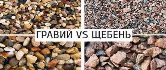 What is the difference between crushed stone and gravel?