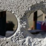 How to repair a hole in a concrete wall