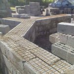 What is a mesh for laying blocks and when is it used?