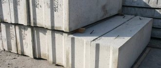 FBS blocks for foundation