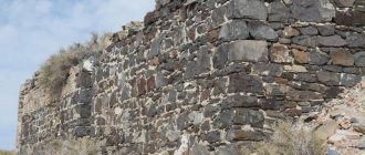 Historical rubble stone masonry