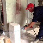 How and with what to cut aerated concrete blocks and foam blocks