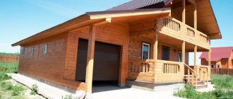 как пристроить гараж к деревянному дому