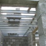 What is the thickness of the interfloor slab