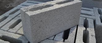 Expanded clay concrete blocks