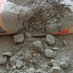 Where is it beneficial to use petrified cement?