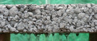 Concrete grade for water resistance: characteristics, selection features
