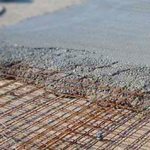 Installation of concrete floor
