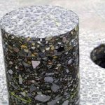 Asphalt concrete sample