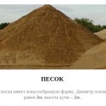 Песок для строительных нужд