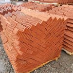 Pallet - a convenient container for transporting bricks