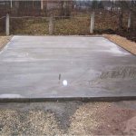 Using slabs for a garage