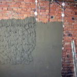 Plastering walls on beacons