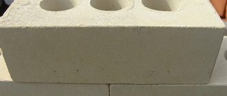Hollow silicate bricks