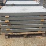 storage of concrete paving slabs