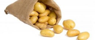 сколько весит мешок картошки