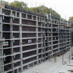 Vertical formwork for walls