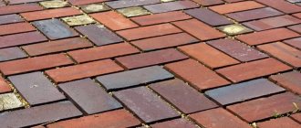 Tempered paving stones